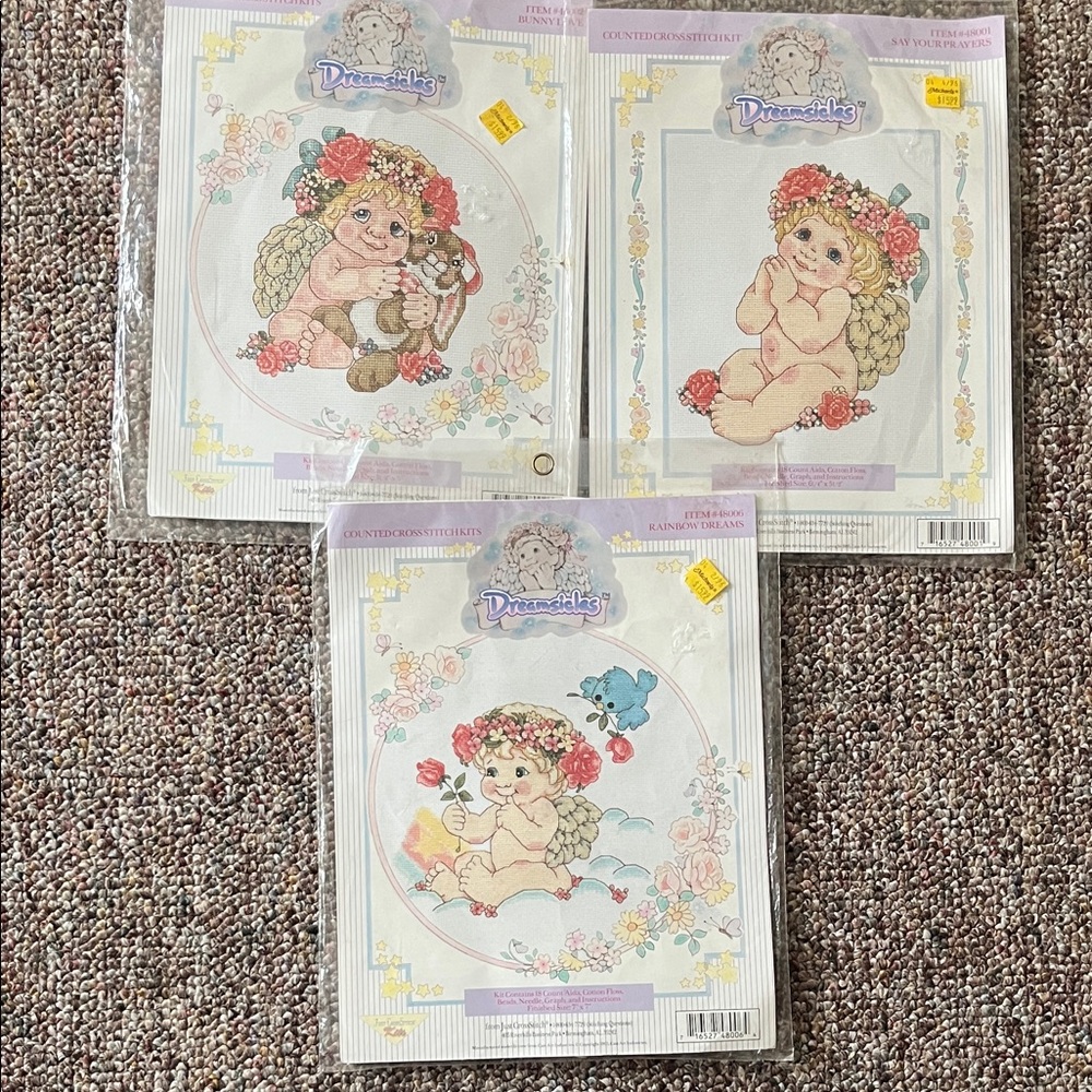 Cross Stitch Angel Kits